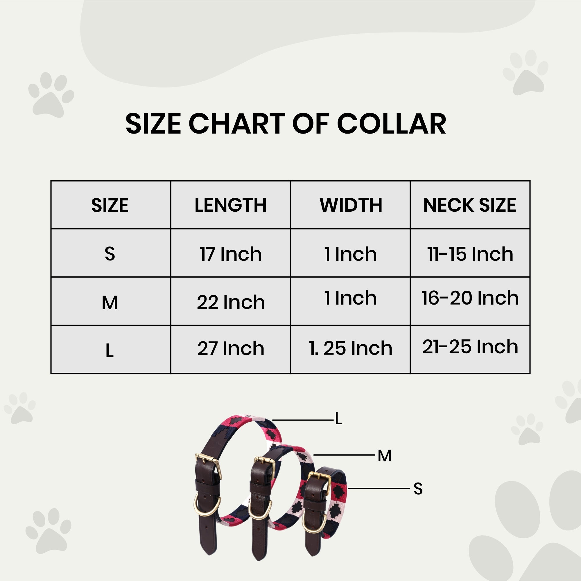Horsher Paws Dog Collar Flamingo